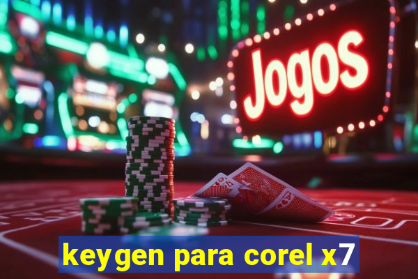 keygen para corel x7